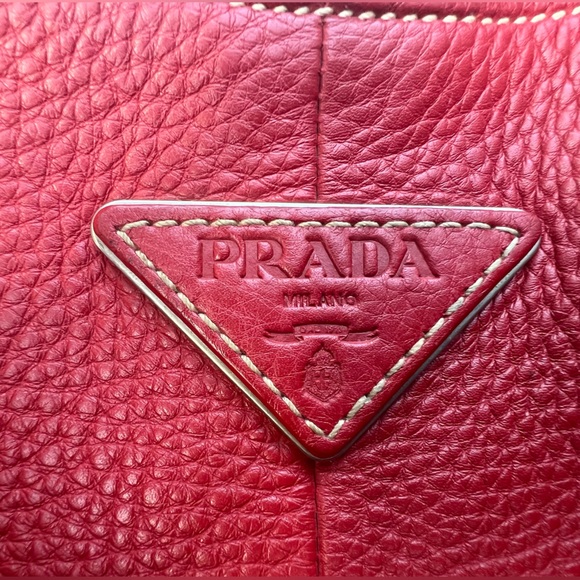 Prada Vitello Daino Rope Knot Shoulder Bag Ref Hobo (authentic) - Picture 5 of 8